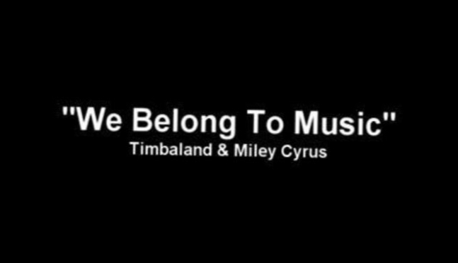 mileycyrus.ru Timbaland feat. Miley Cyrus - We Belong To The Music (Отрывок песни в очень хорошем...