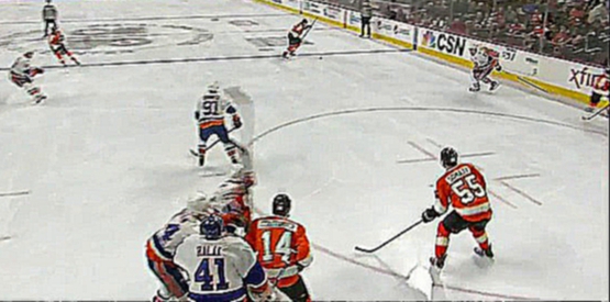 Philadelphia Flyers vs New York Islanders - 1 period, 08 december 2015