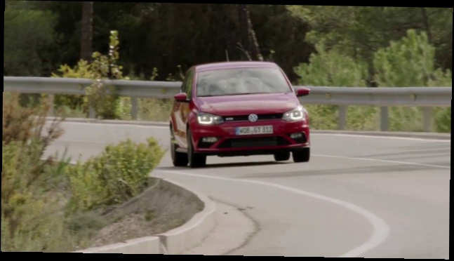 Volkswagen Polo GTI Вождение Видео