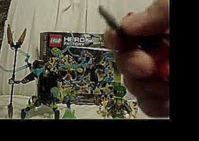 LEGO® Hero Factory 2014 Обзор 44029 Королева Монстров против Фурно, Эво и Стормера