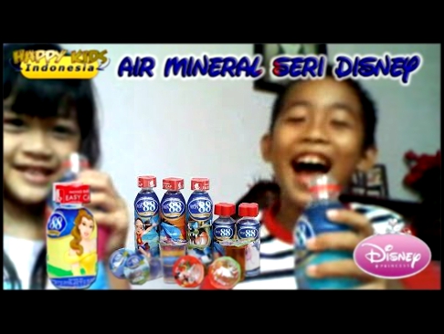AIR MINERAL RON 88 - Air Mineral BERGAMBAR CINDERELLA dan DISNEY SERIES..!!
