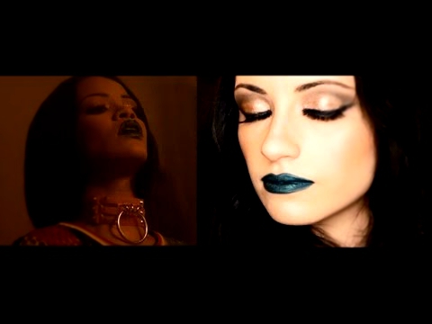 Rihanna - Work Explicit ft. Drake Official Music Video Inspired Makeup Tutorial