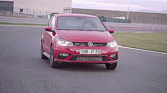 Volkswagen Polo GTI Вождение Видео Трейлер Race Track