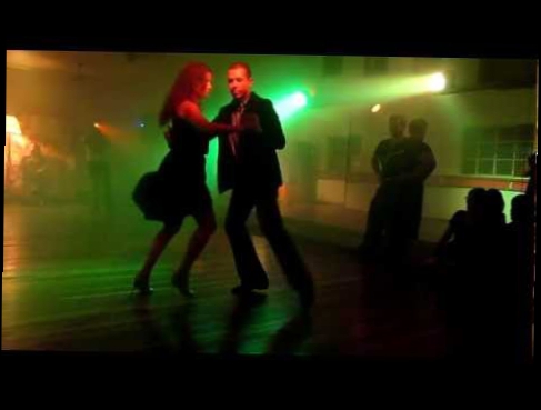 Fabricio Alves da Silva e Elissa Hoffmann - tango- Festa de ASGADAN