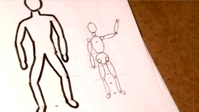 Как нарисовать фигуру человека