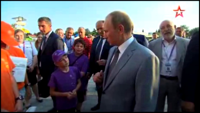 Владимир Путин и 11-летний мальчик говорят о ситуации вокруг курса рубля 