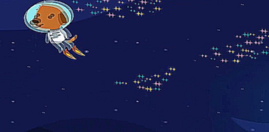 Астронавт Даник и его детский скафандр - Играем с космической ракетой песика Харви и смотрим мультик