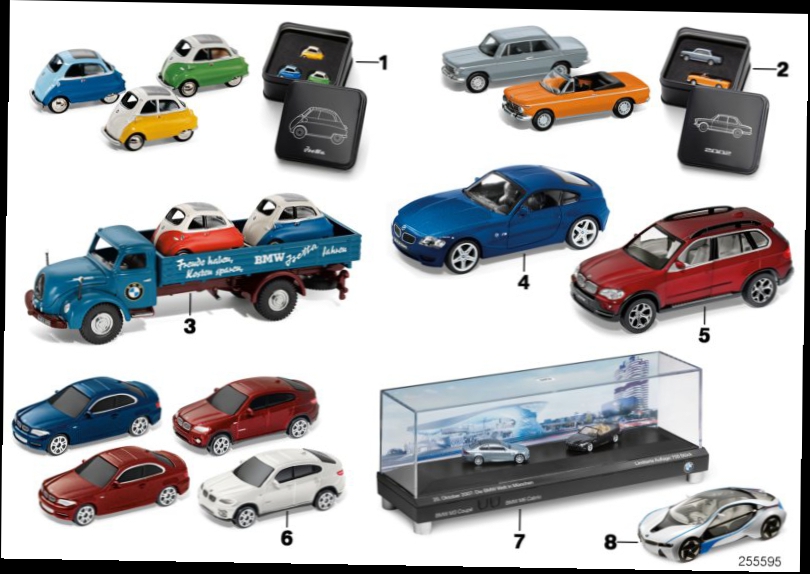 для  BMW Miniaturen - Sets 2010/11