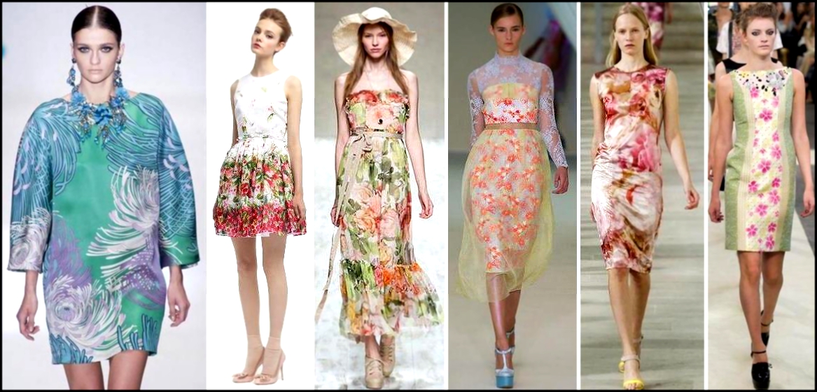 Модные платья весна-лето 2015
