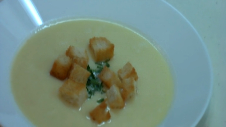 Суп-пюре из картофеля видео рецепт. Книга о вкусной и здоровой пище  