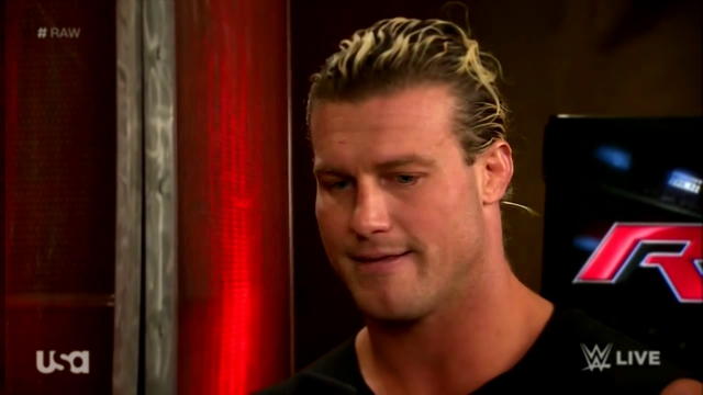 John Cena and Dolph Ziggler backstage with Renee Young [RAW 24/11/2014] 