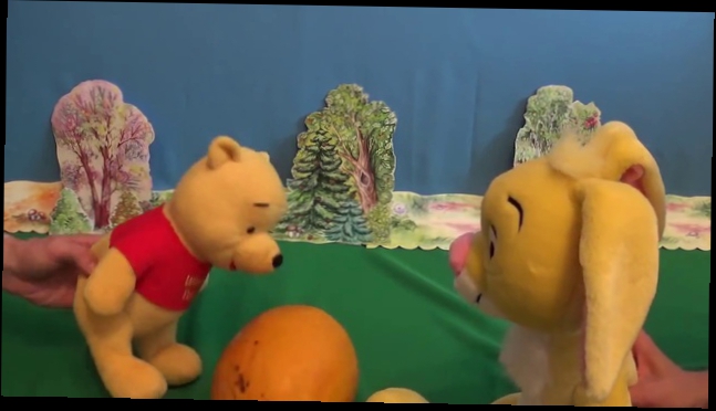 Развивающий мультфильм Винни Пух с друзьями собирают фрукты. Winnie-the-Pooh.