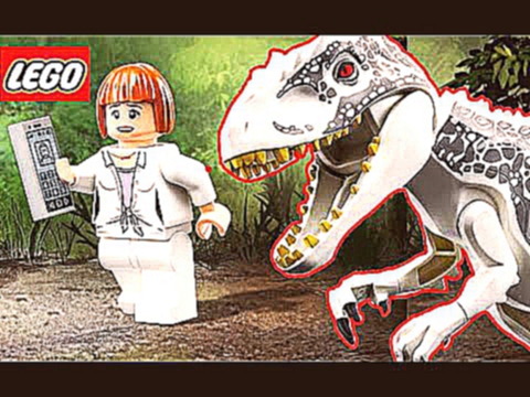 LEGO ДИНОЗАВРЫ. Мир юрского периода. Встреча с ИНДОМИНУС РЕКС в СТАРОМ ПАРКЕ. #8 LEGO мультик ИГРА