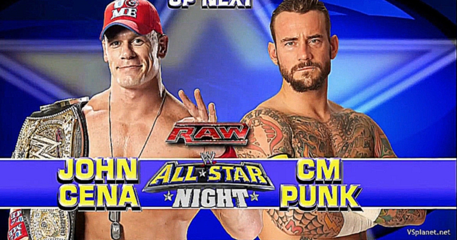 Джон Сина vs. СМ Панк, WWE RAW 13.06.2011 
