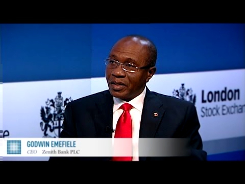 Godwin Emefiele on e-channels in Nigerian banking | Zenith Bank | World Finance Videos