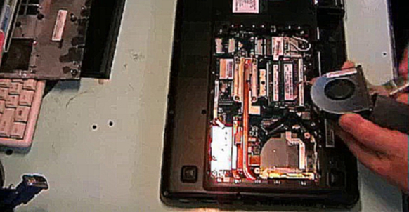 Чистка ноутбука Lenovo Ideapad Y550P.