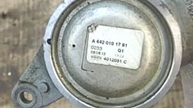 Клапан вентиляции OM642 Мерседес A6420101791, 6420101791