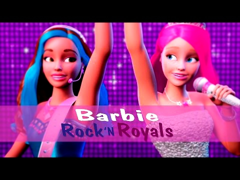 Отрывки из мультфильма Барби Рок- принцесса (Barbie Rock'n Royals) 