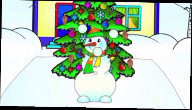 Песенка про Снеговика - Новогодние песни 2015 - Песни для детей