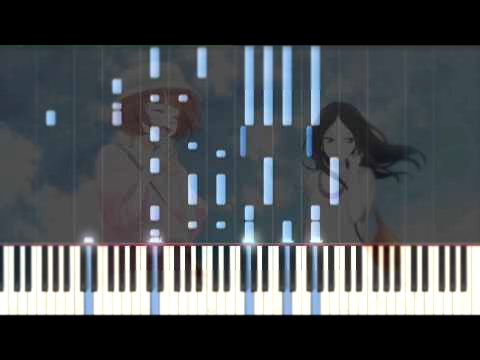 [Ao Haru Ride/アオハライド] OP Sekai wa Koi ni Ochite Iru Piano Synthesia Tutorial 