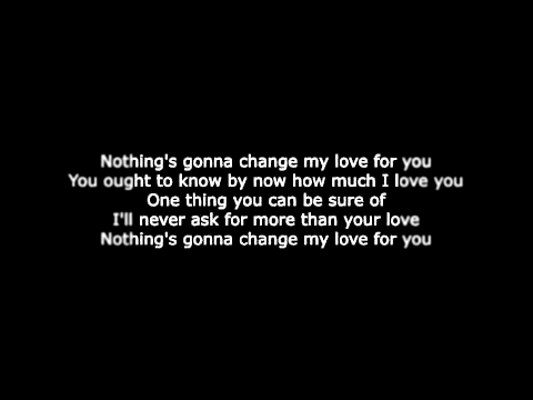 Nothing's gonna change my love for you by George benson (acoustic guitar instrumental) 