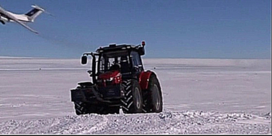 Голландка на тракторе едет к Южному полюсу новости 