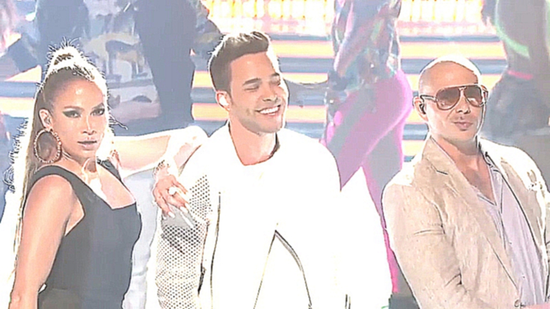 Prince Royce with Jennifer Lopez and Pitbull, Back it Up - AMERICAN IDOL XIVт 13 05  2015 HD 