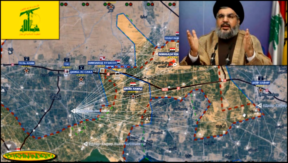 Обзор карты боевых действий в Сирии и Ираке от 25.11.2015г.