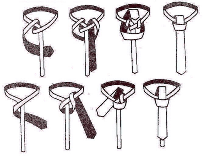 Абажур: Как правильно завязать галстук